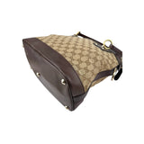 Gucci Medium GG Canvas Charm Dome Satchel