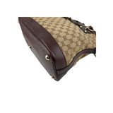 Gucci Medium GG Canvas Charm Dome Satchel