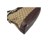Gucci Medium GG Canvas Charm Dome Satchel