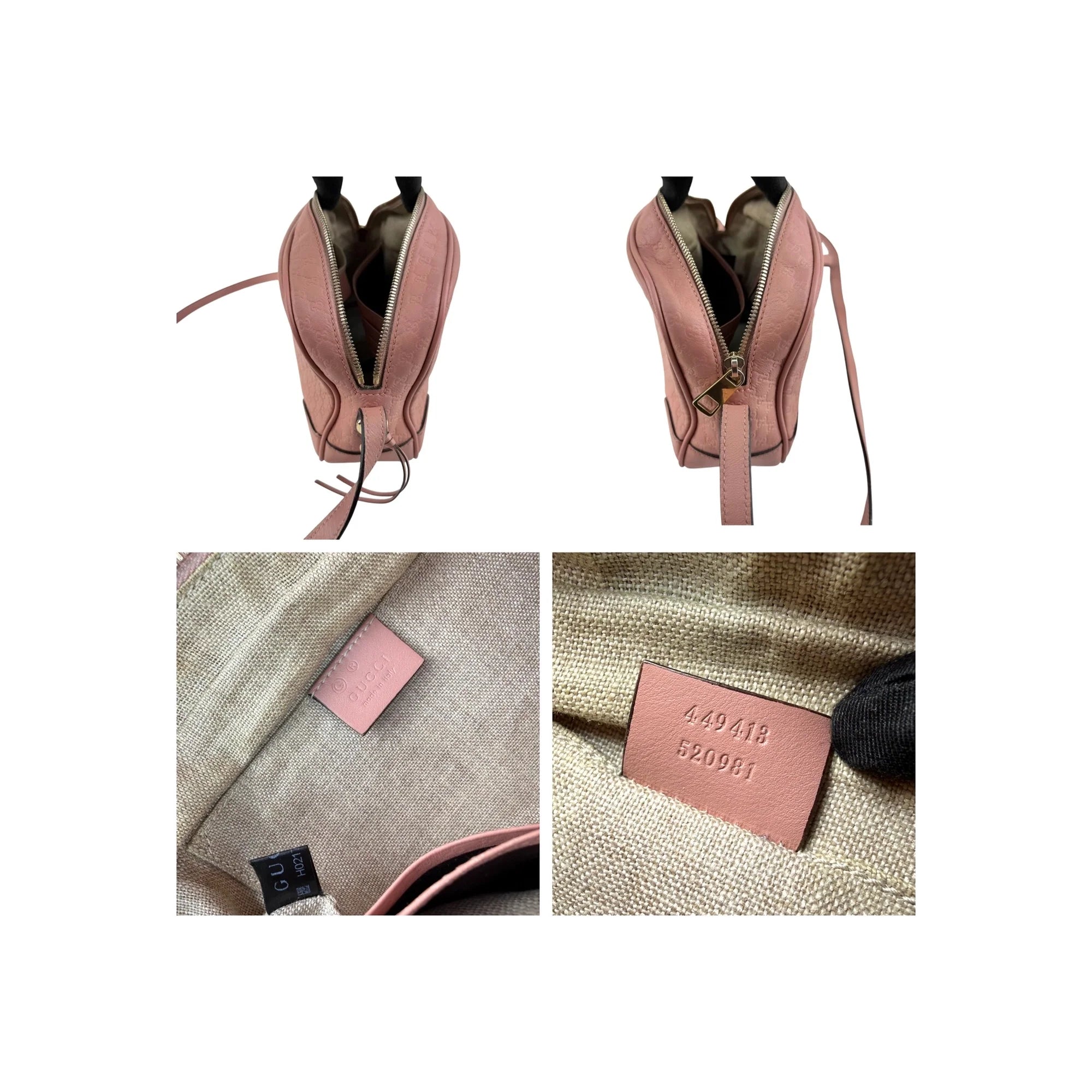 Gucci Microguccissima Bree crossbody bag