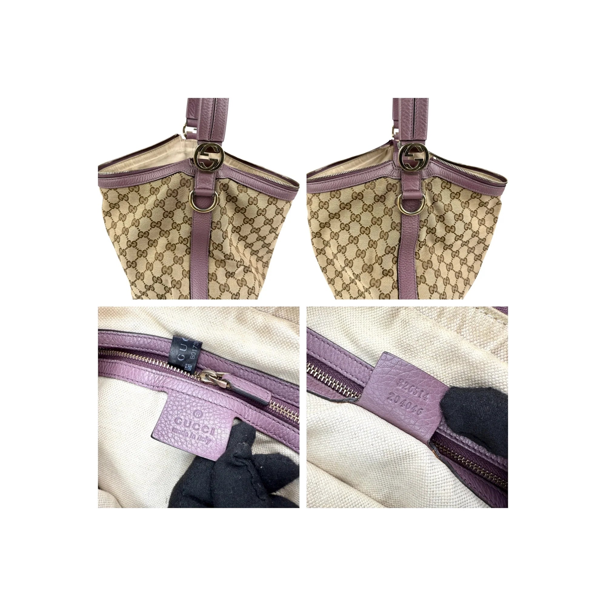 Gucci Miss GG Hobo Cloth Bag