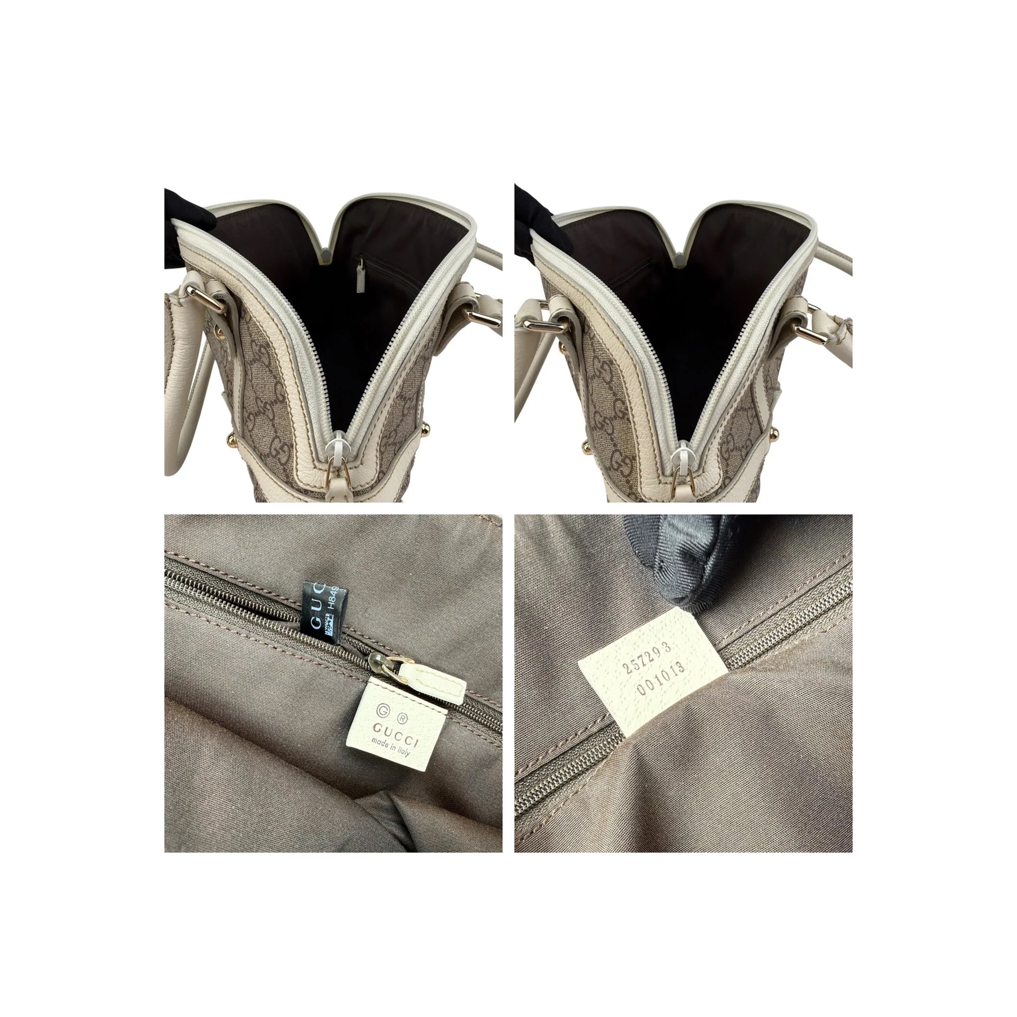 Gucci Monogram Reins Tote