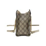 Gucci Padlock Chain Tote GG Coated Canvas
