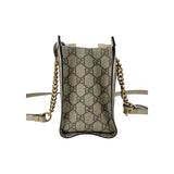 Gucci Padlock Chain Tote GG Coated Canvas