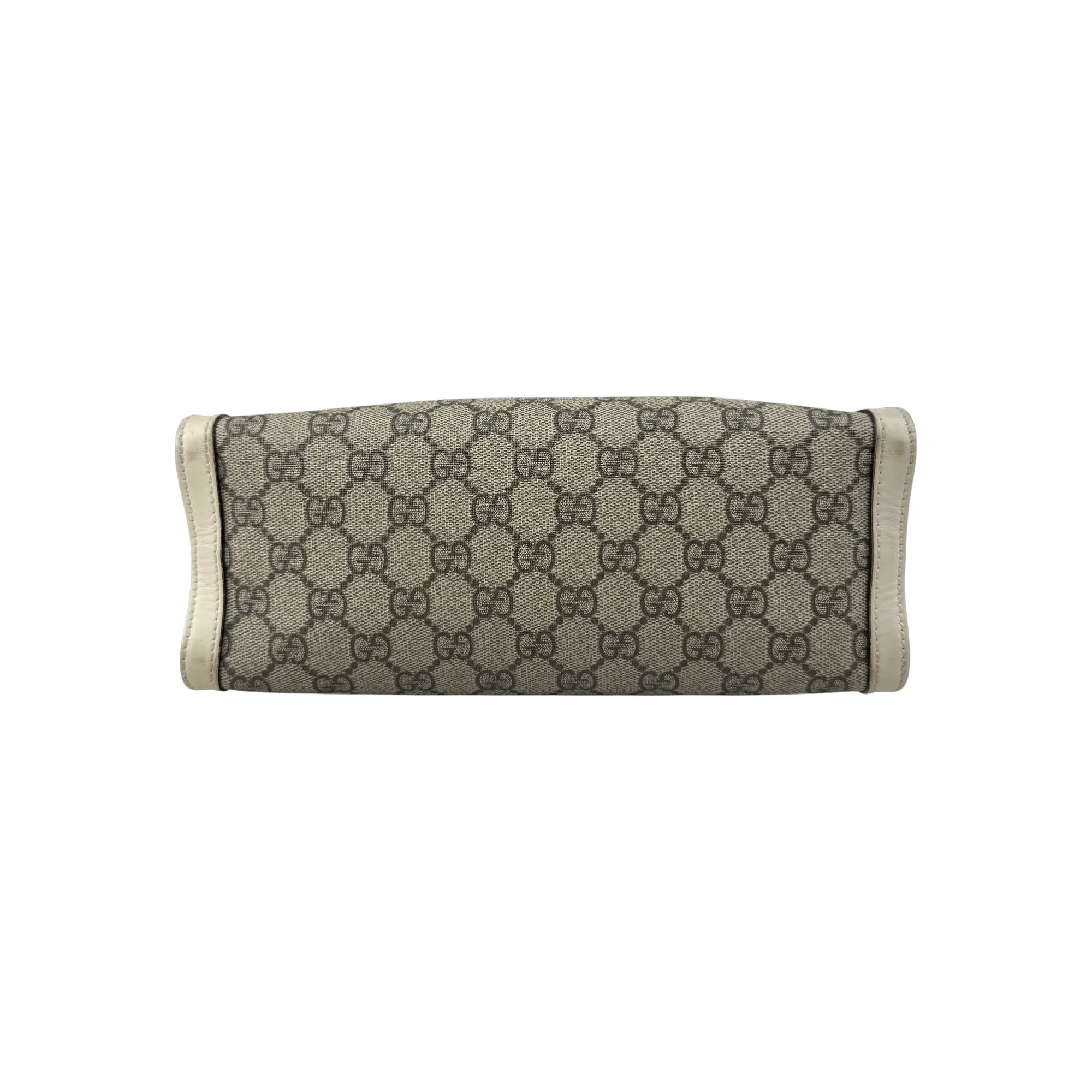 Gucci Padlock Chain Tote GG Coated Canvas