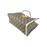 Gucci Padlock Chain Tote GG Coated Canvas