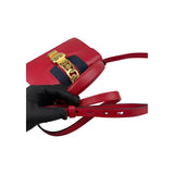 Gucci Red Calfskin Leather Small Sylvie Shoulder Bag