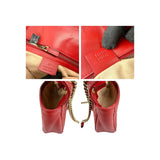 Gucci Red GG Marmont Matelasse Shoulder Bag Leather