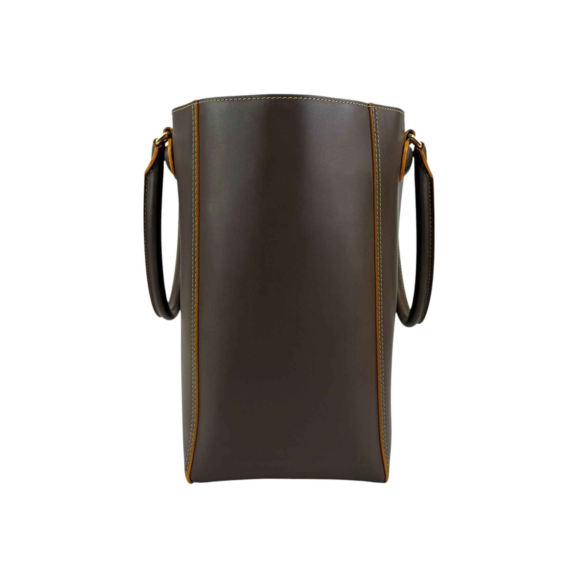 Loewe Contrast-Stitched Anagram Tote Bag