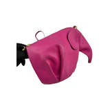 Loewe Elephant Mini Crossbody Bag Pink