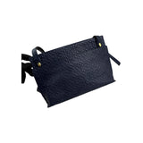 Loewe Navy Blue Leather Repeat Anagram T Pouch Crossbody Bag
