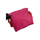 Loewe Pink/Coral Leather Flamenco Shoulder Bag