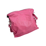 Loewe Pink Leather Flamenco Shoulder Bag