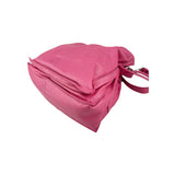 Loewe Pink Leather Flamenco Shoulder Bag