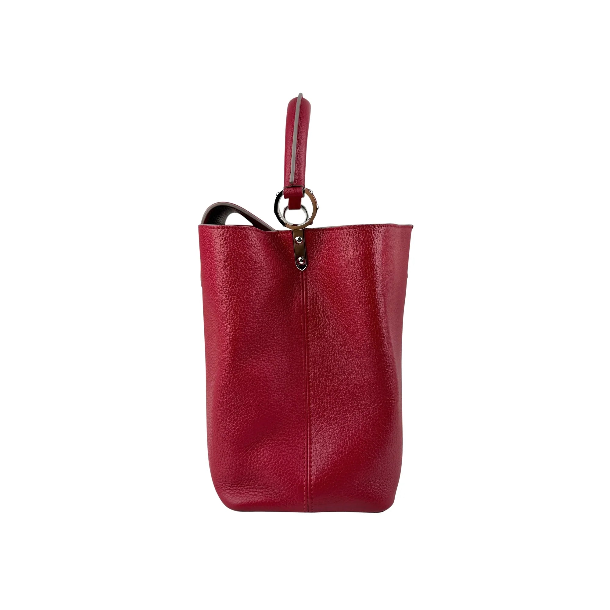 Louis Vuitton Cherry Taurillon Leather Capucines GM Bag