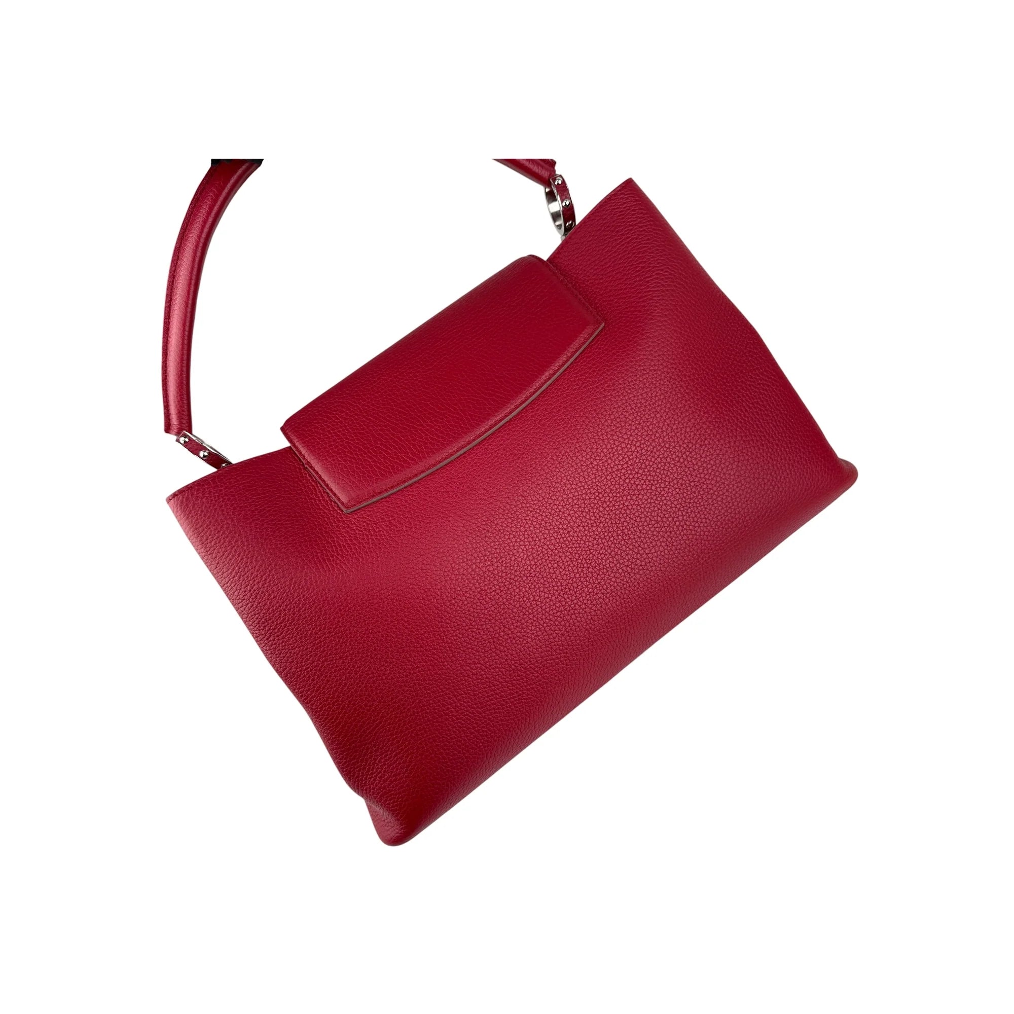 Louis Vuitton Cherry Taurillon Leather Capucines GM Bag