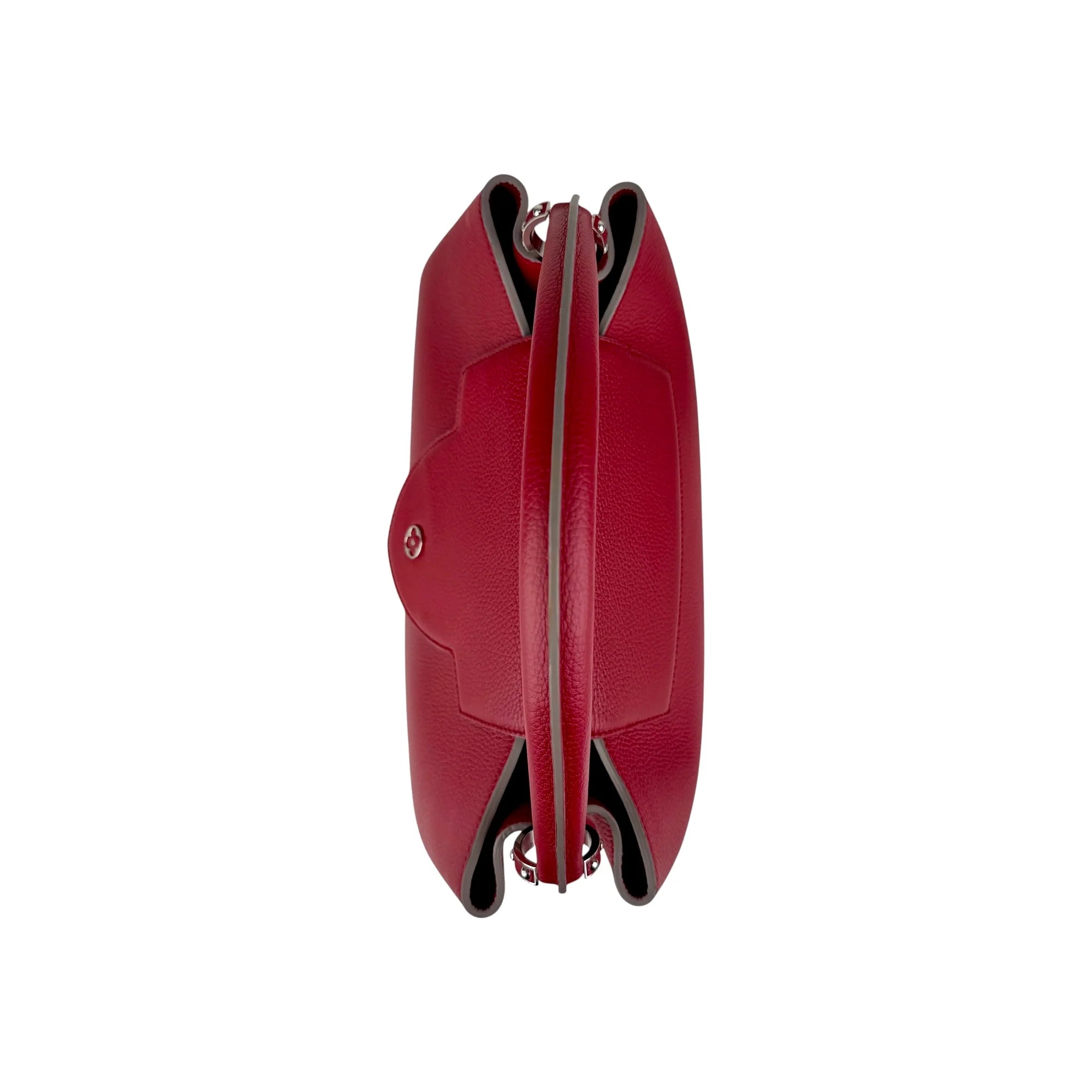 Louis Vuitton Cherry Taurillon Leather Capucines GM Bag