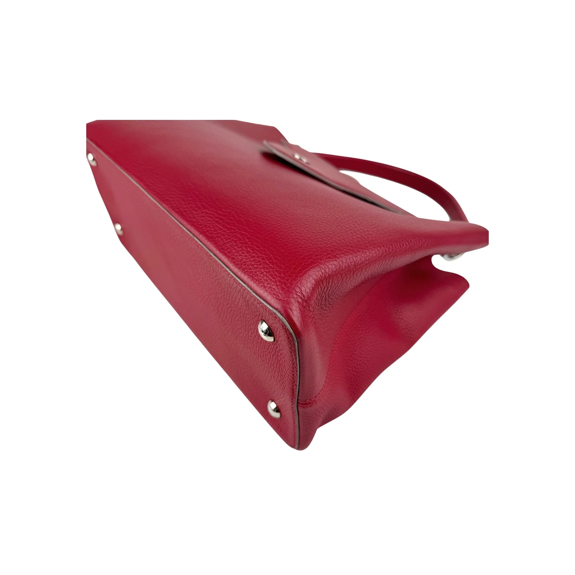 Louis Vuitton Cherry Taurillon Leather Capucines GM Bag