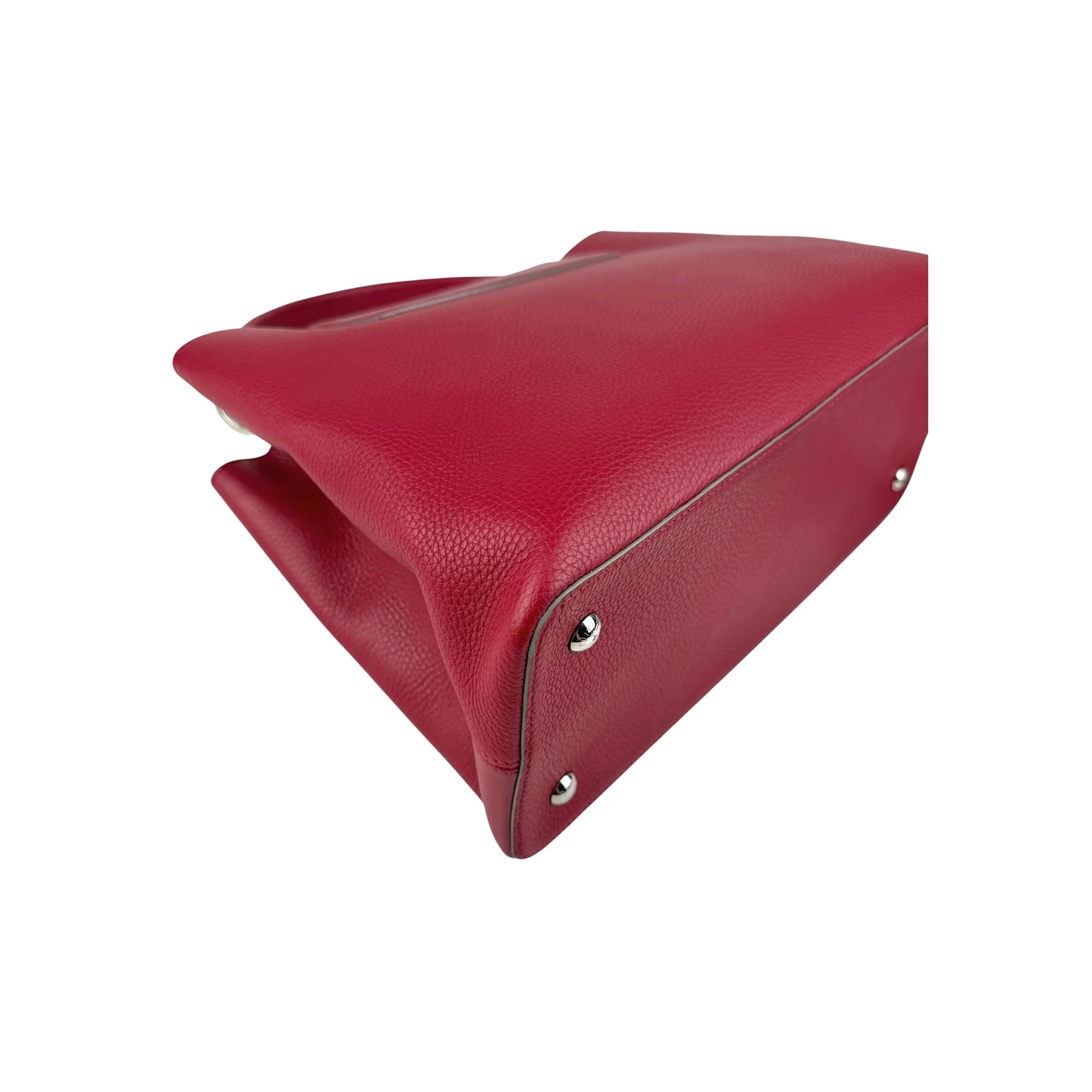 Louis Vuitton Cherry Taurillon Leather Capucines GM Bag