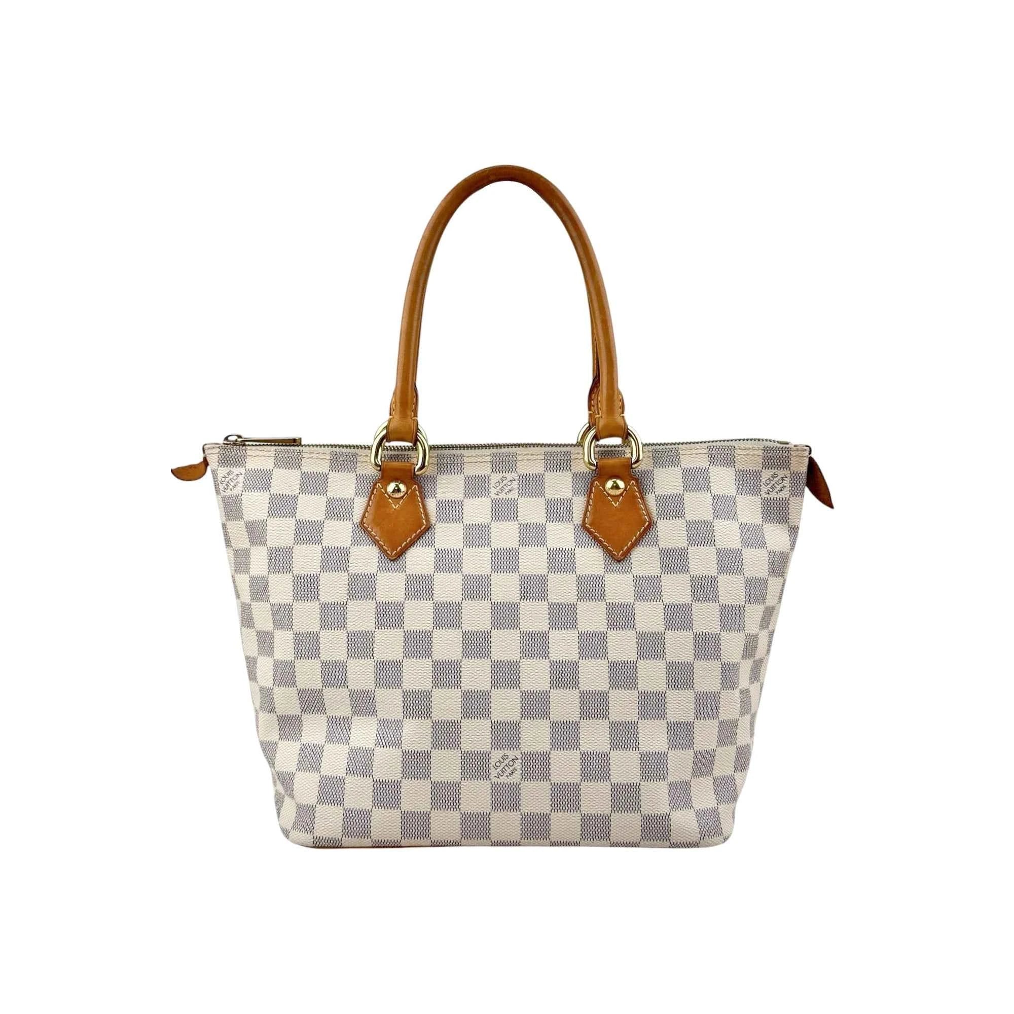 Louis Vuitton Damier Azur Canvas Saleya PM Bag