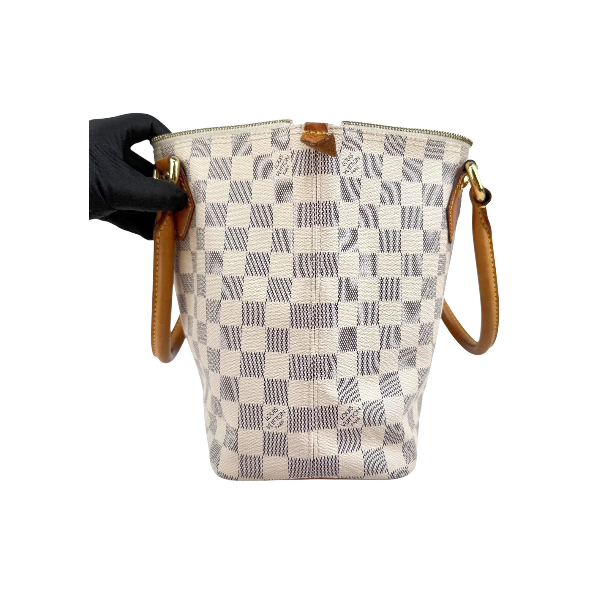 Louis Vuitton Damier Azur Canvas Saleya PM Bag