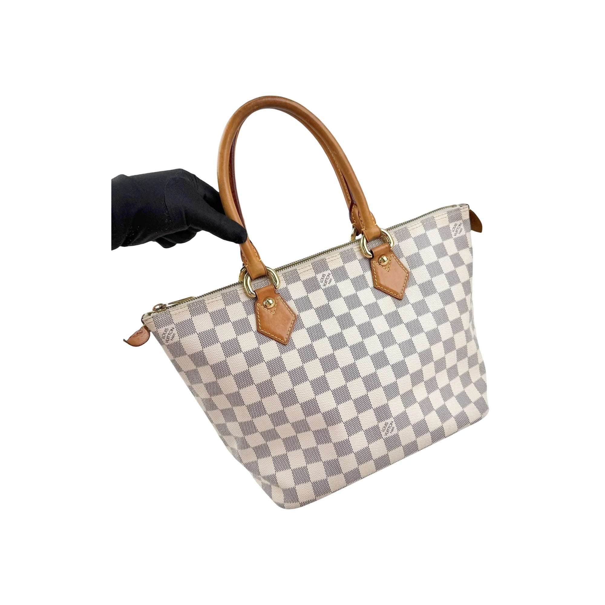 Louis Vuitton Damier Azur Canvas Saleya PM Bag