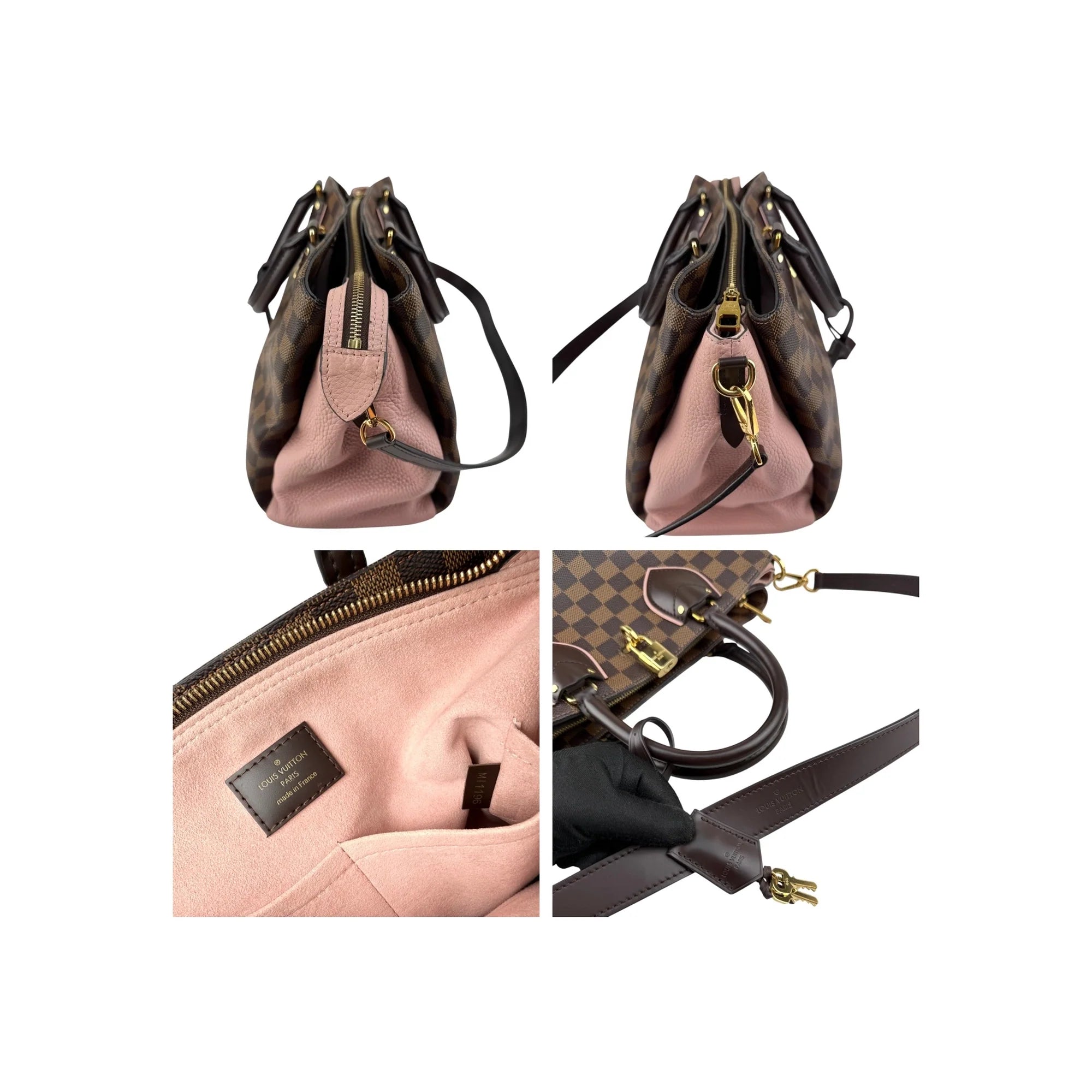 Louis Vuitton Damier Canvas Magnolia Normandy Bag