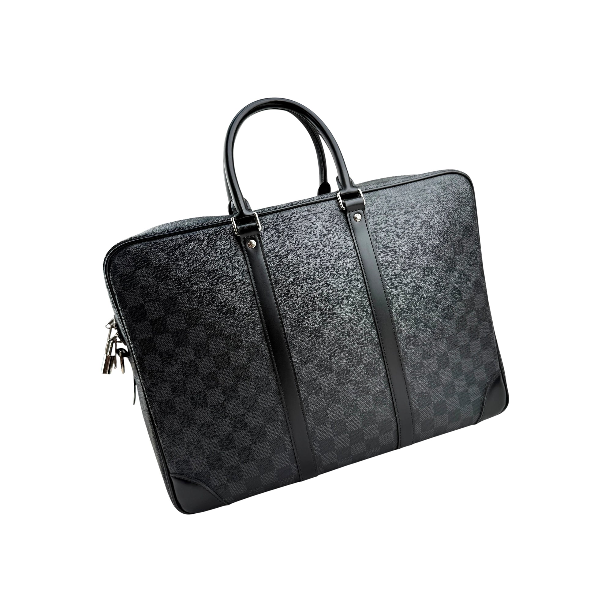 Louis Vuitton Damier Graphite Canvas Porte-Documents Voyage GM Briefcase Bag