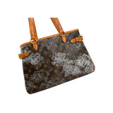 Louis Vuitton Limited Edition Silver Monogram Dentelle Batignolles Horizontal Bag