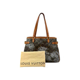 Louis Vuitton Limited Edition Silver Monogram Dentelle Batignolles Horizontal Bag