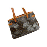 Louis Vuitton Limited Edition Silver Monogram Dentelle Batignolles Horizontal Bag