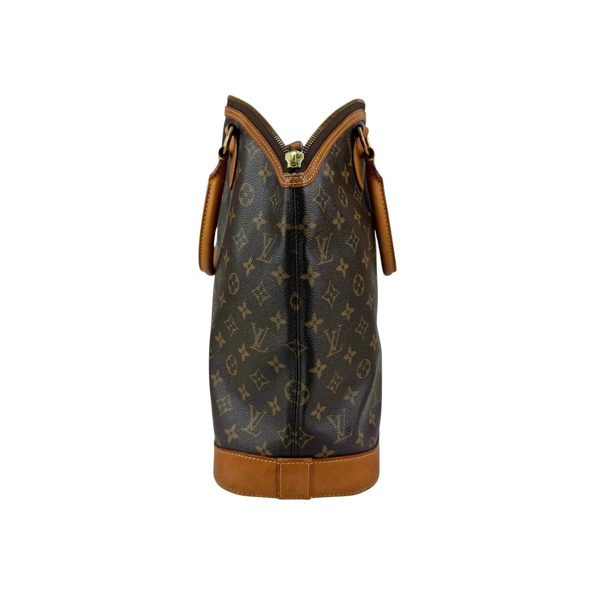 Louis Vuitton Monogram Canvas Lockit Vertical Bag