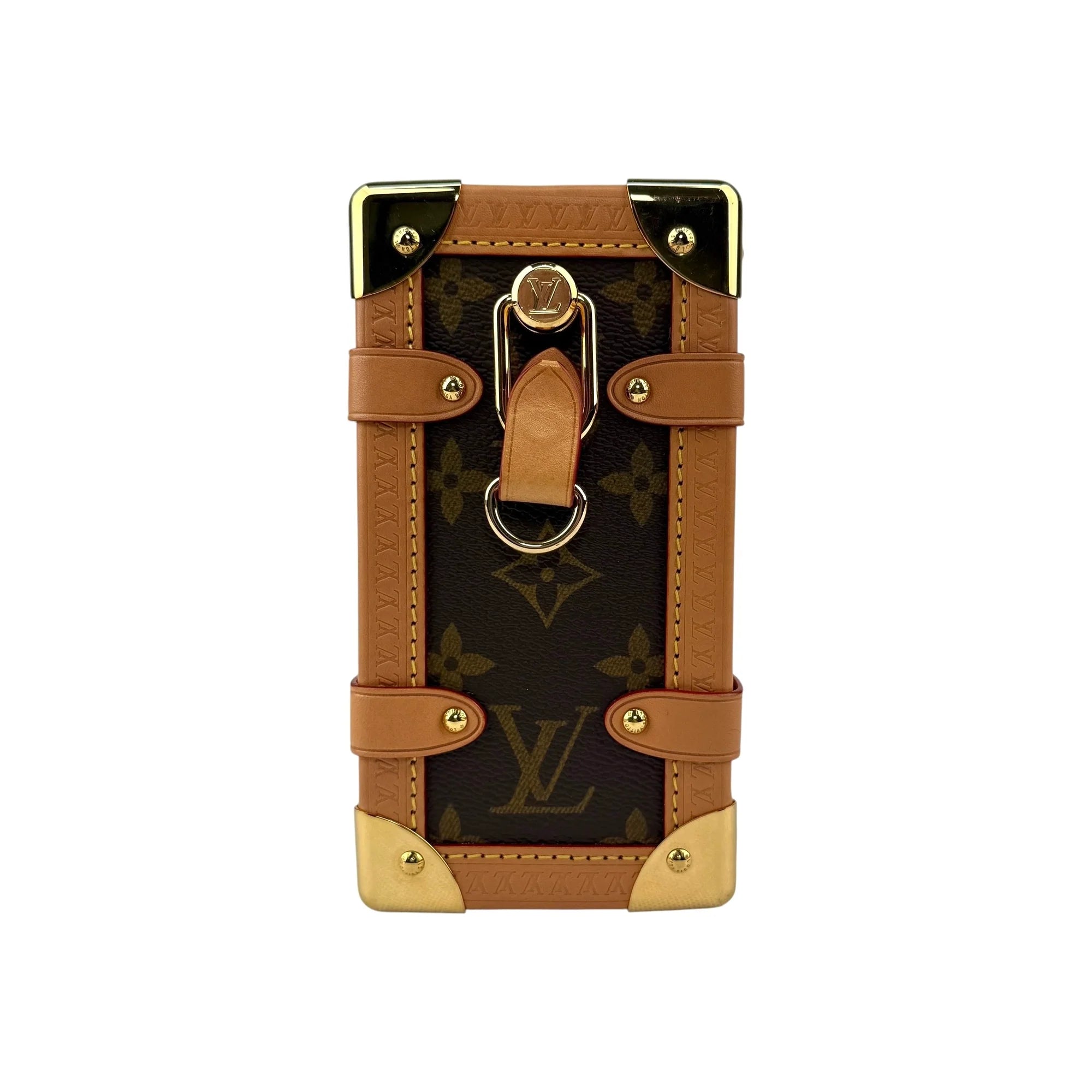 Louis Vuitton Monogram Canvas Side Trunk Bag