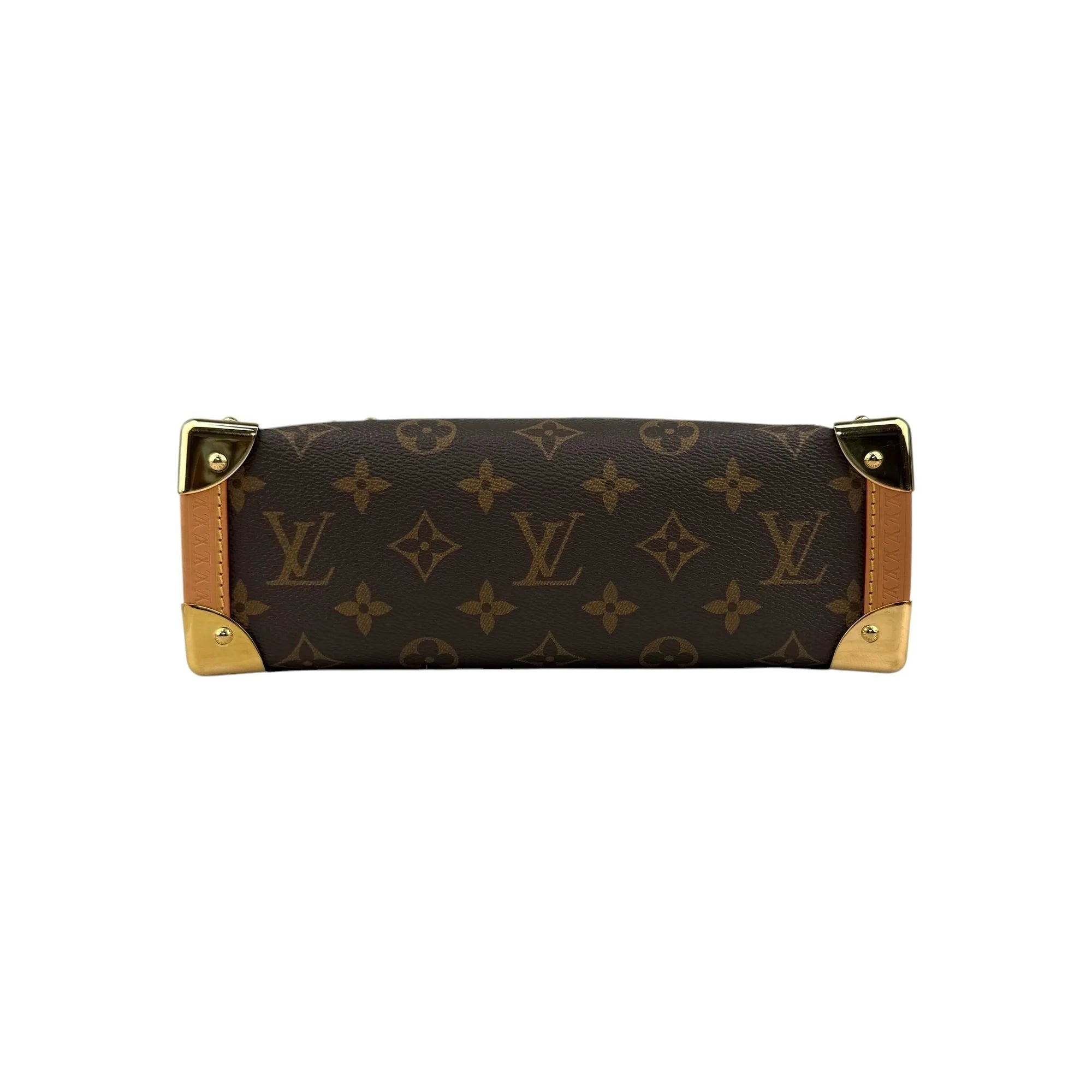 Louis Vuitton Monogram Canvas Side Trunk Bag