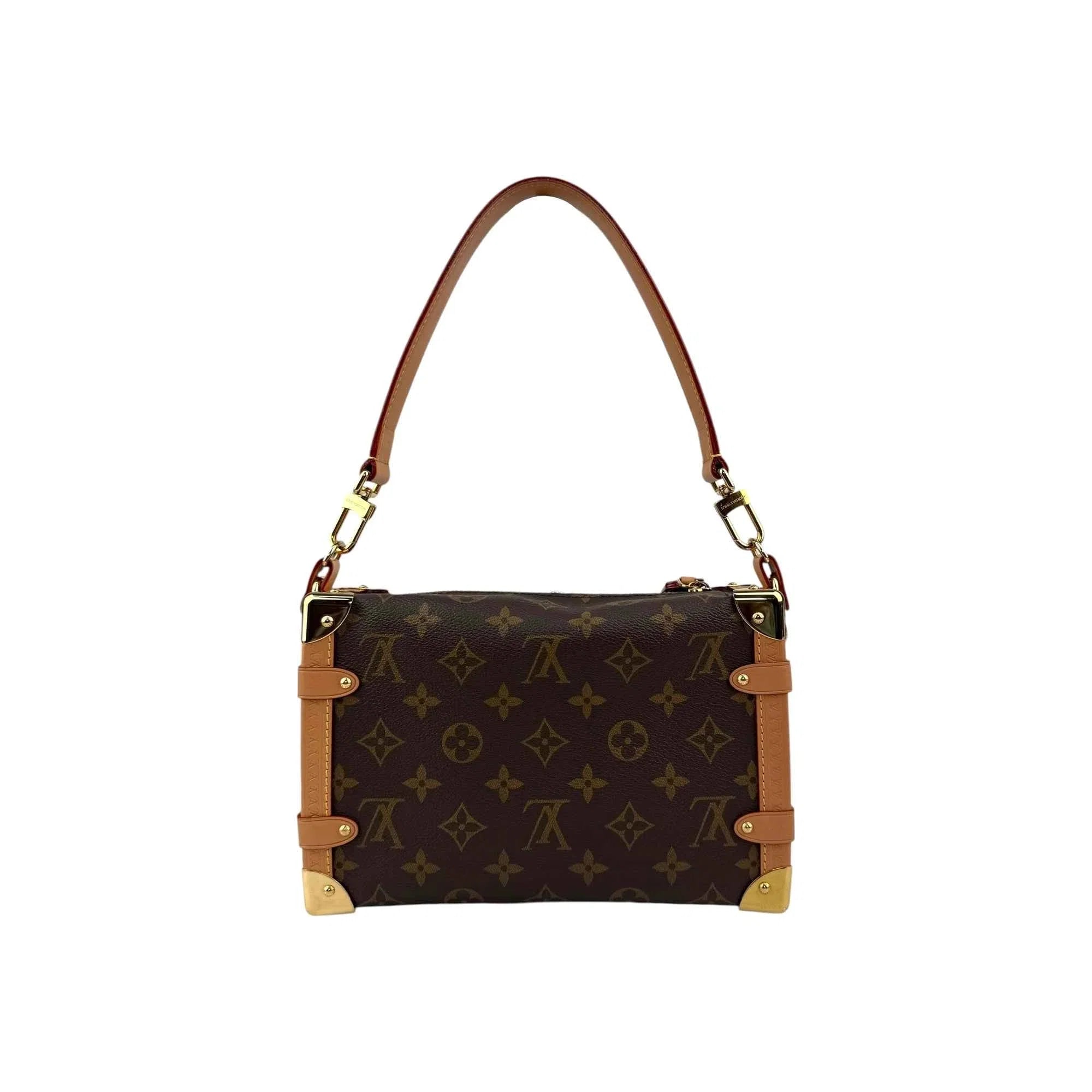 Louis Vuitton Monogram Canvas Side Trunk Bag