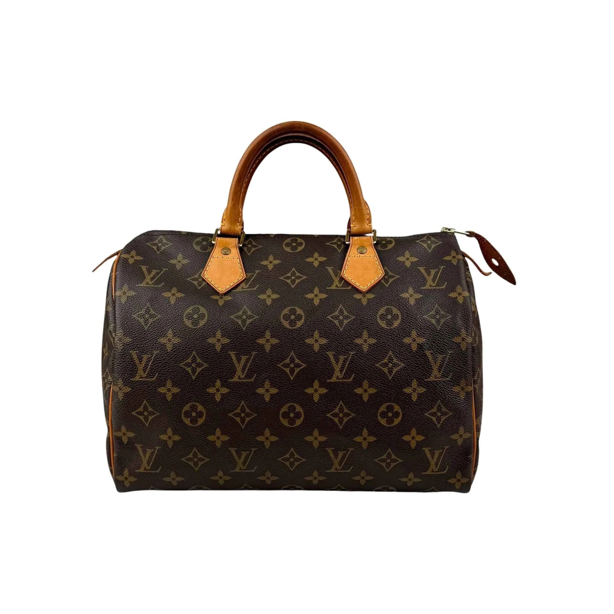 Louis Vuitton Monogram Canvas Speedy 30 Bag
