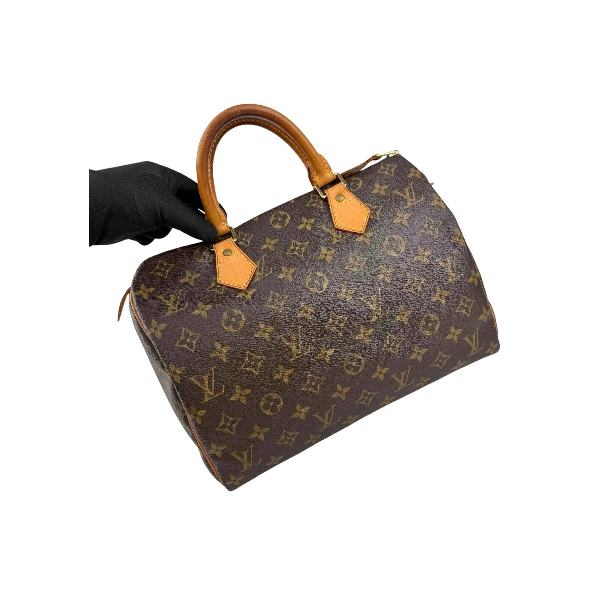 Louis Vuitton Monogram Canvas Speedy 30 Bag