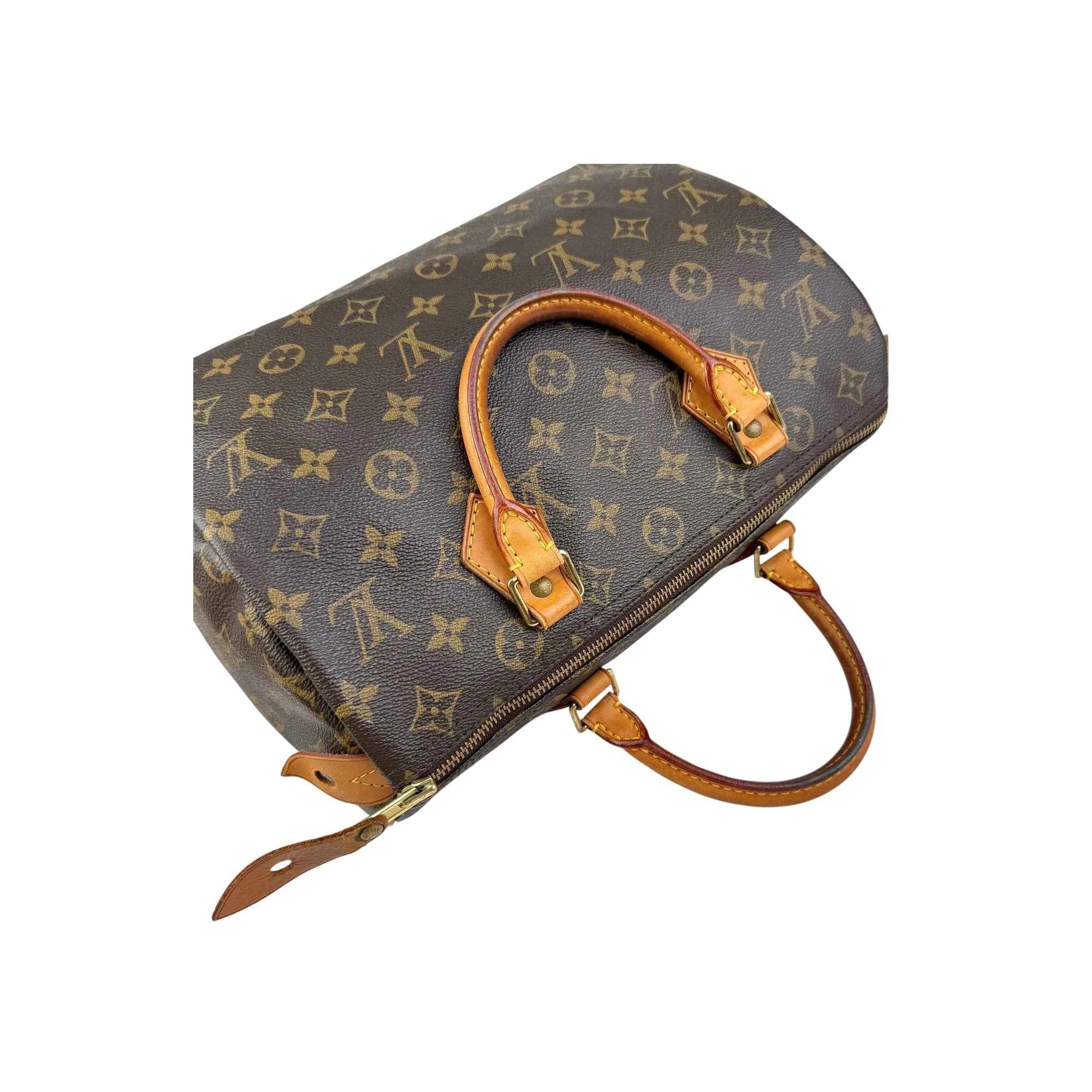 Louis Vuitton Monogram Canvas Speedy 30 Bag