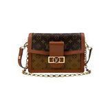 Louis Vuitton Monogram Reverse Canvas MM Dauphine Bag