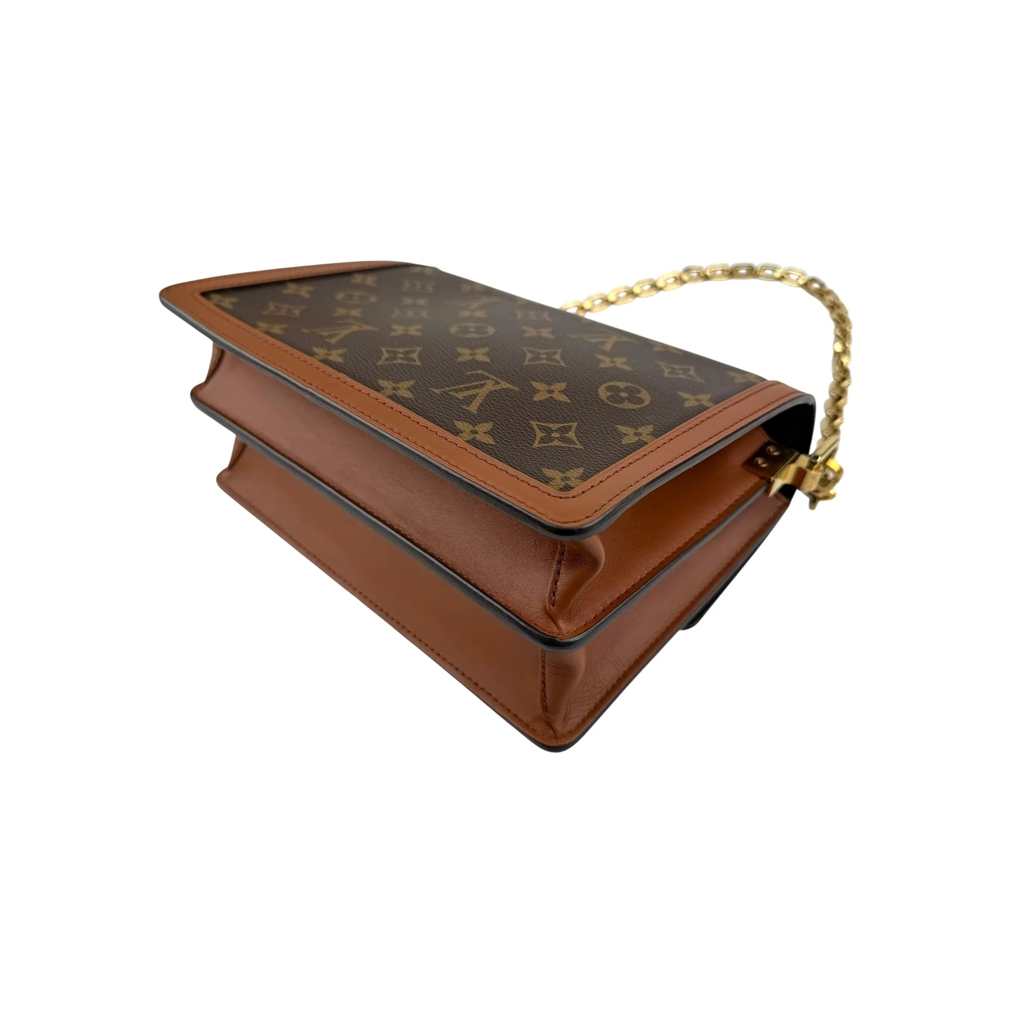 Louis Vuitton Monogram Reverse Canvas MM Dauphine Bag