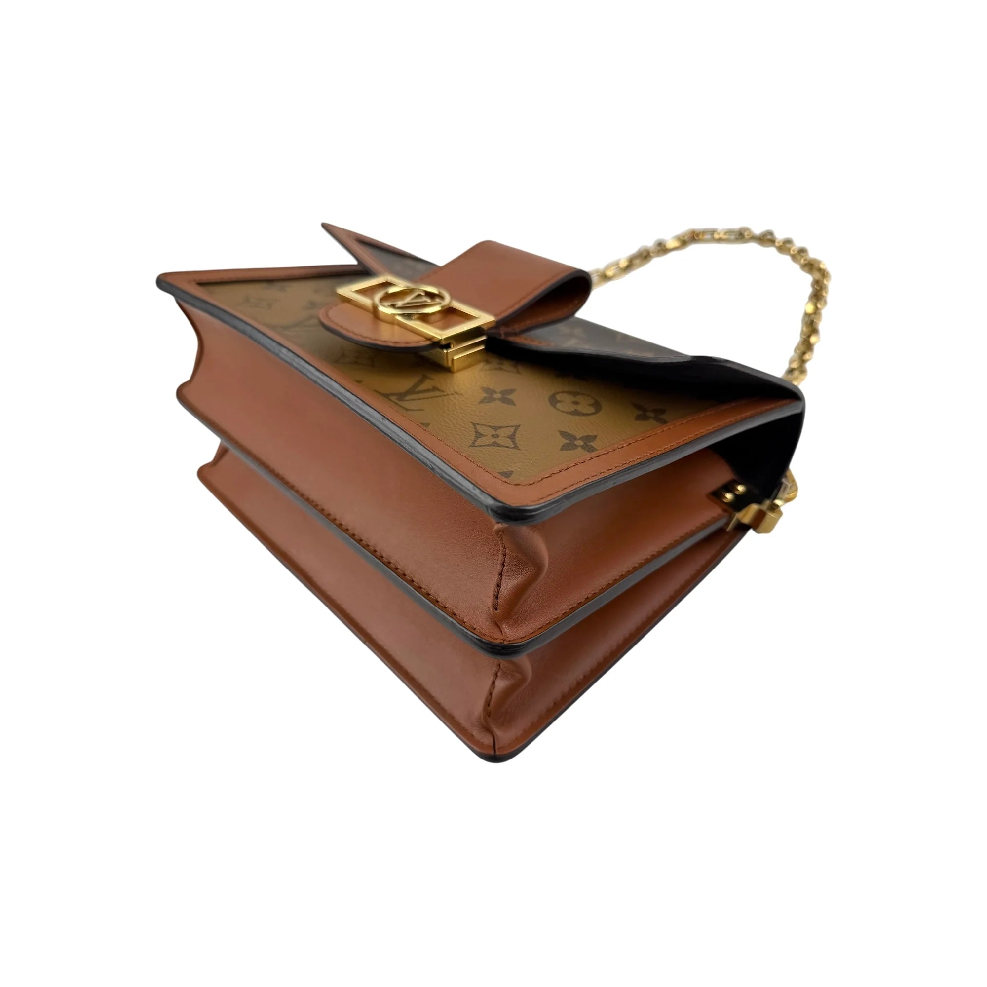 Louis Vuitton Monogram Reverse Canvas MM Dauphine Bag