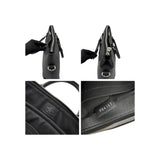 Louis Vuitton Taiga Anton Leather Briefcase Black Pony-style calfskin