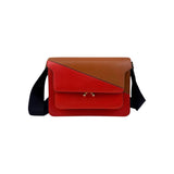 Marni Color Block Leather Trunk Bag