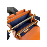 Marni Color Block Leather Trunk Bag
