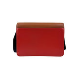 Marni Color Block Leather Trunk Bag
