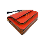 Marni Color Block Leather Trunk Bag