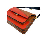 Marni Color Block Leather Trunk Bag