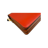 Marni Color Block Leather Trunk Bag