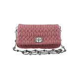 Miu Miu Iconic Crystal Cloque Nappa Shoulder bag