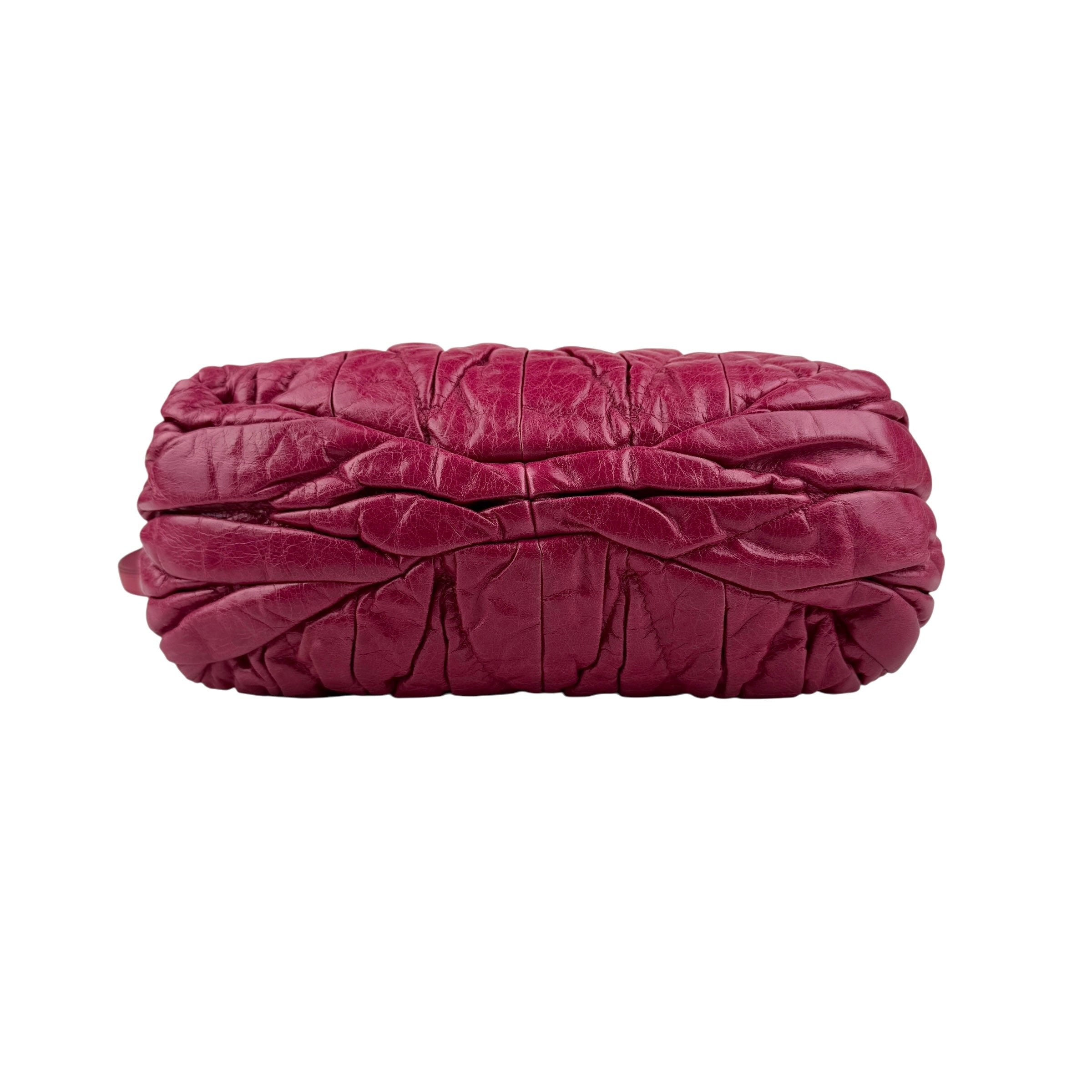 miu miu matelasse two-handle shoulder bag bottom